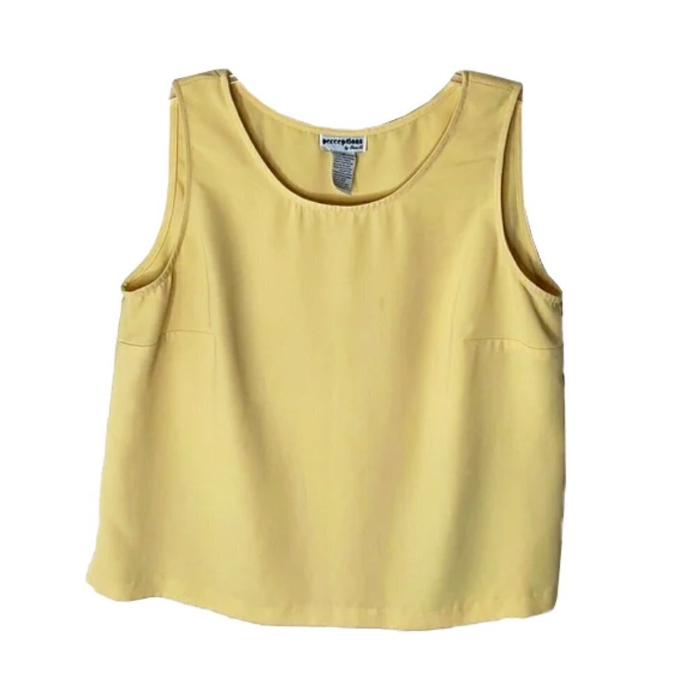 ❤️ PERCEPTIONS Sleeveless Top Size 16
